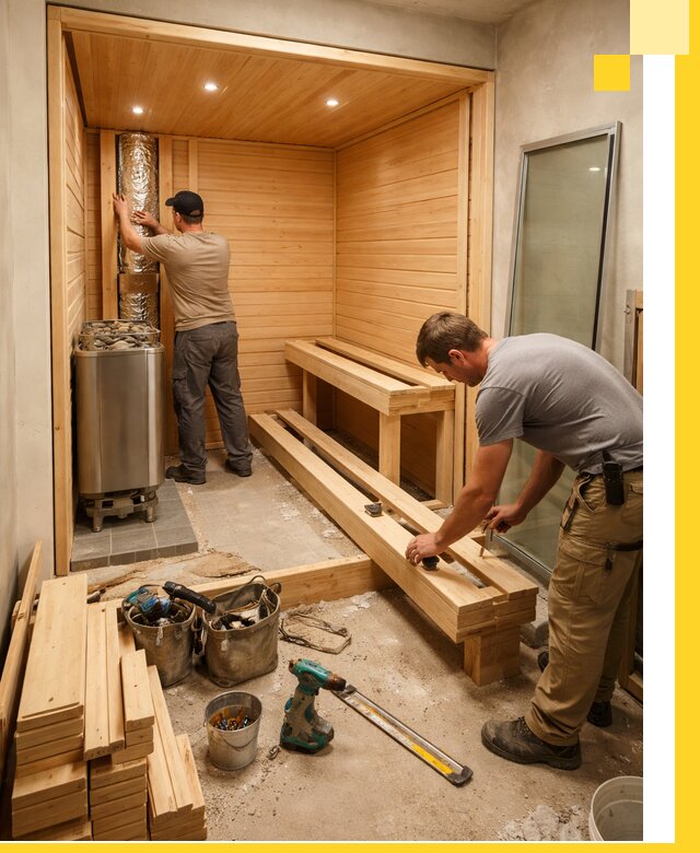 Проектирование и установка домашних саун под ключ в Бугуруслане