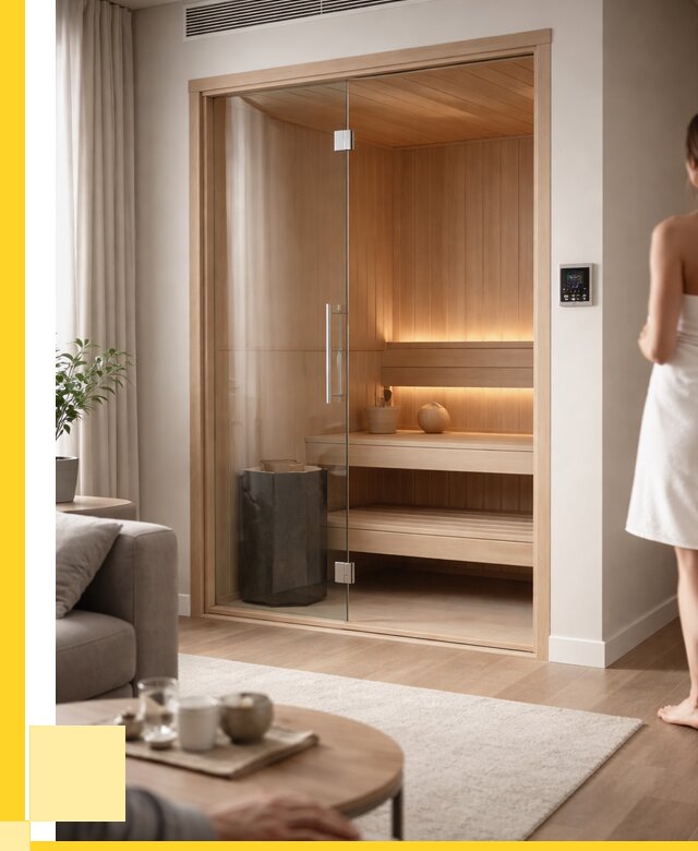 Сауна в квартире под ключ в Бугуруслане от 122280 р. ЭриданБгр