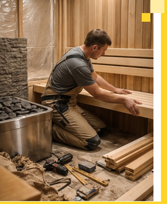 Сауны для дома под ключ с проектированием и монтажом в Бугуруслане