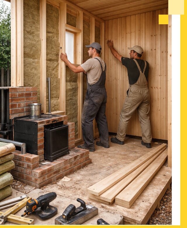 Строительство и установка дачных саун под ключ в Бугуруслане