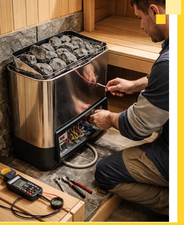 Продажа и установка электрокаменок для саун в Бугуруслане