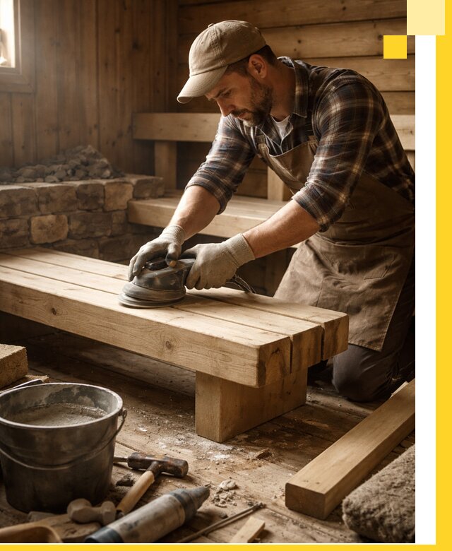 Ремонт бань под ключ в Бугуруслане с гарантией качества и сроков