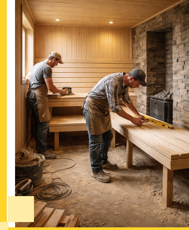 Отделка бани в Бугуруслане: внутренняя отделка от 3057 р. | ЭриданБгр