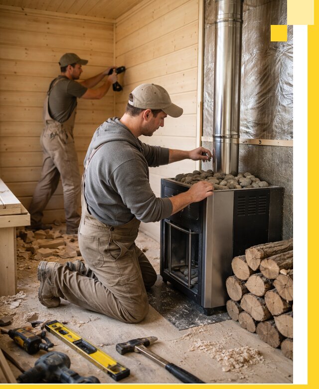 Строительство деревянных бань под ключ в Бугуруслане проекты и монтаж