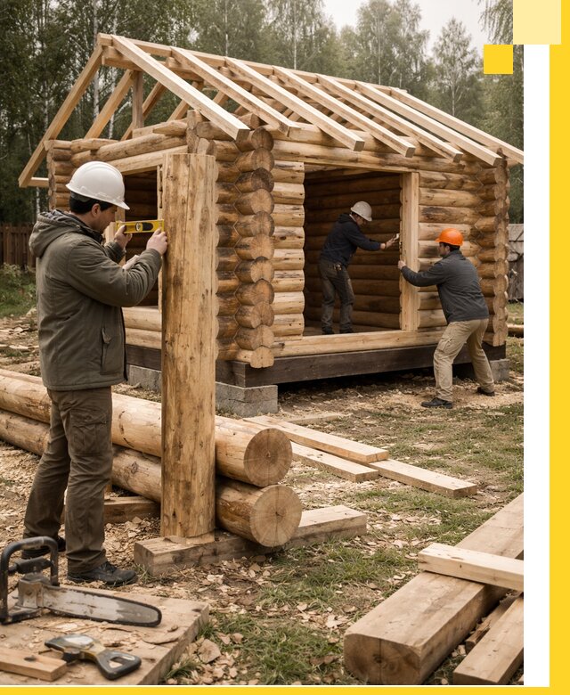 Строительство бань для дачи под ключ в Бугуруслане с доставкой и монтажом