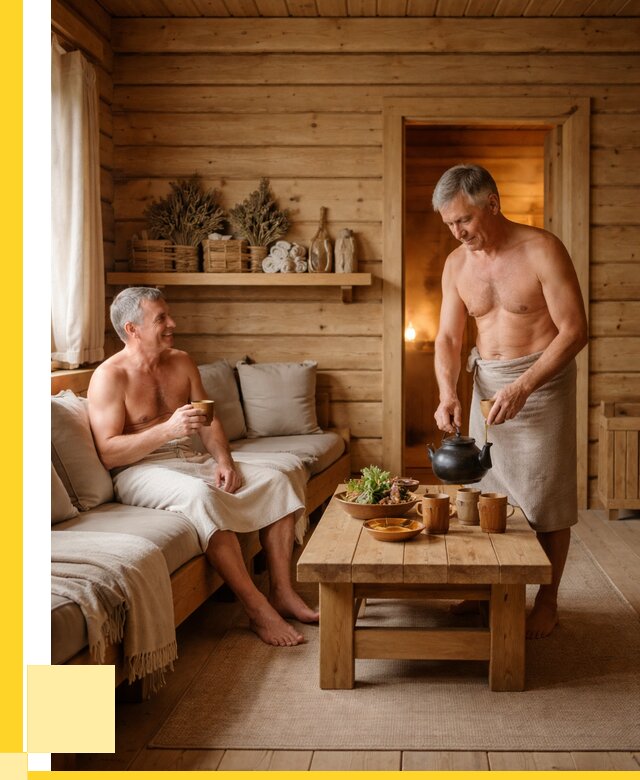 Бани с комнатой отдыха под ключ в Бугуруслане от 458550 р. | ЭриданБгр