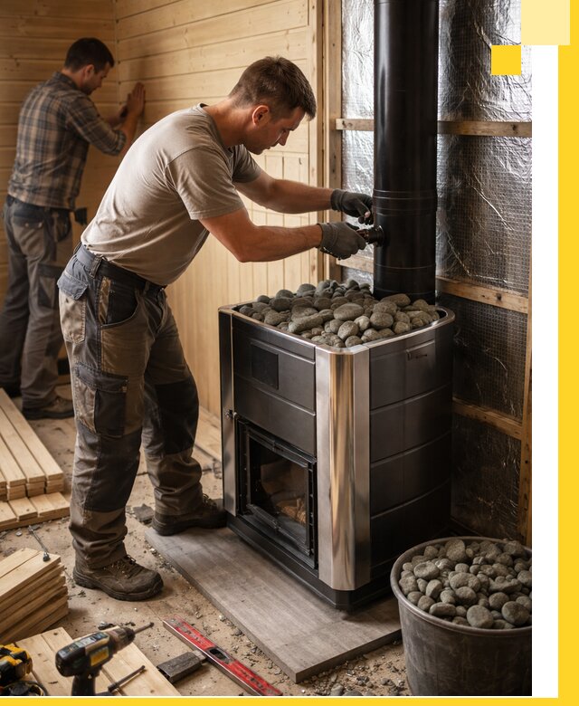 Проектирование и строительство парилок для бани в Бугуруслане под ключ