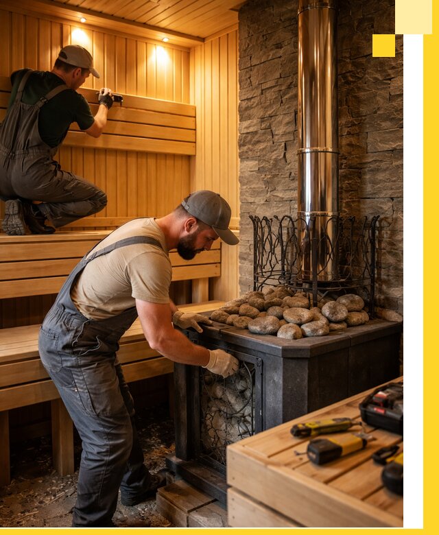 Комплексный дизайн бань, саун и зон отдыха в Бугуруслане