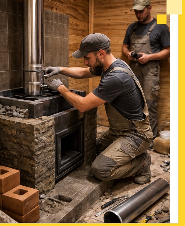 Изготовление и установка банных печей под ключ в Бугуруслане