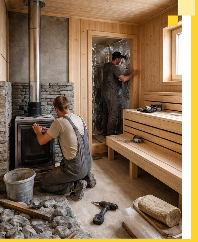 Строительство и изготовление бань под ключ в Бугуруслане