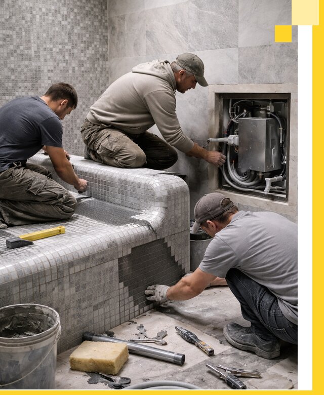 Проекты хамамов под ключ в Бугуруслане и дизайн и строительство