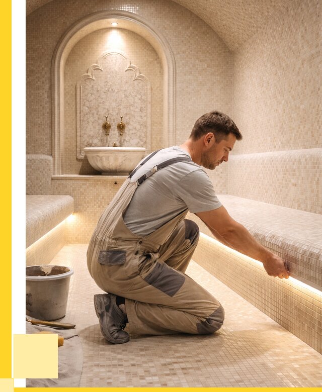 Отделка хамамов под ключ в Бугуруслане от 5605 р. | ЭриданБгр