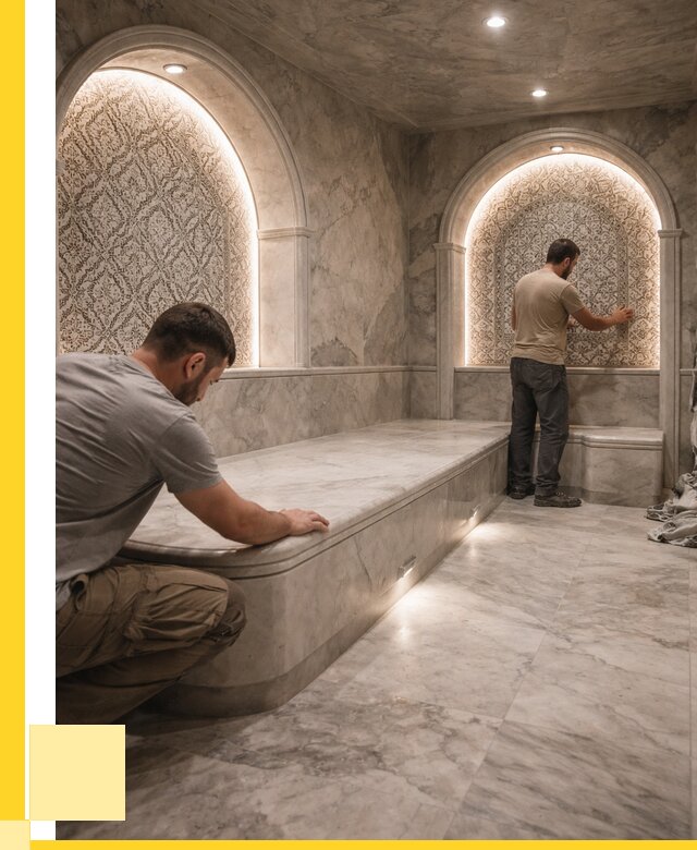 Турецкие бани под ключ в Бугуруслане от 254750 р. | ЭриданБгр