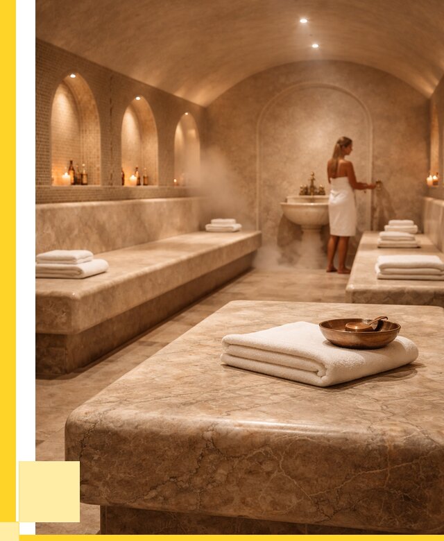 Лежаки для хамама в Бугуруслане под ключ от 35665 р. | ЭриданБгр