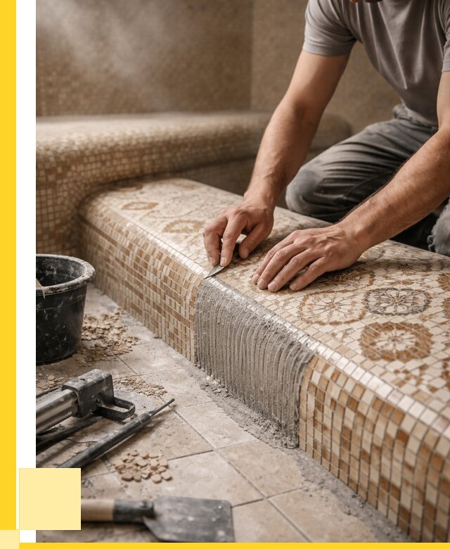 Плитка для хамама под ключ в Бугуруслане от 3567 р. | ЭриданБгр